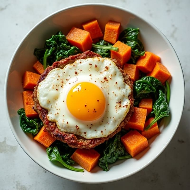 Protein-Packed Sweet Potato Hash Breakfast Skillet