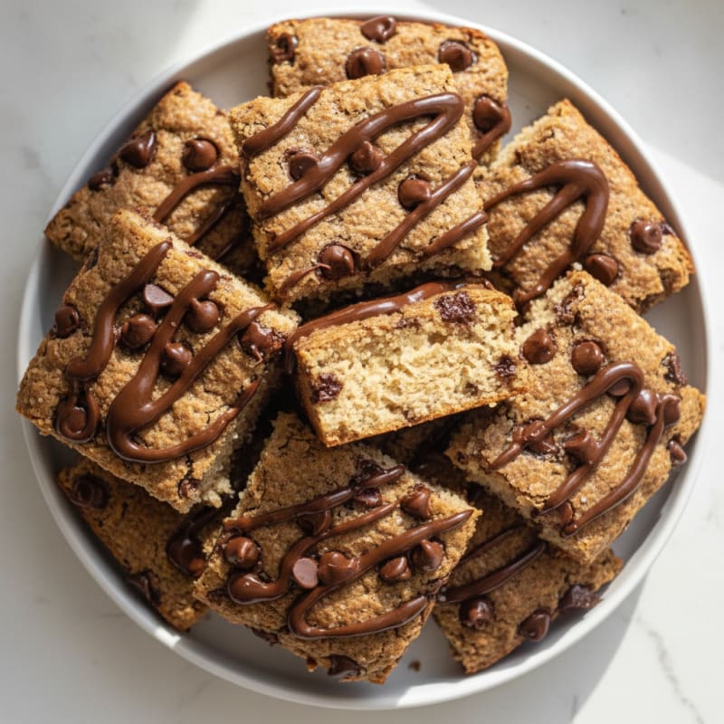 Protein-Packed Cakey Chocolate Chip Brownies