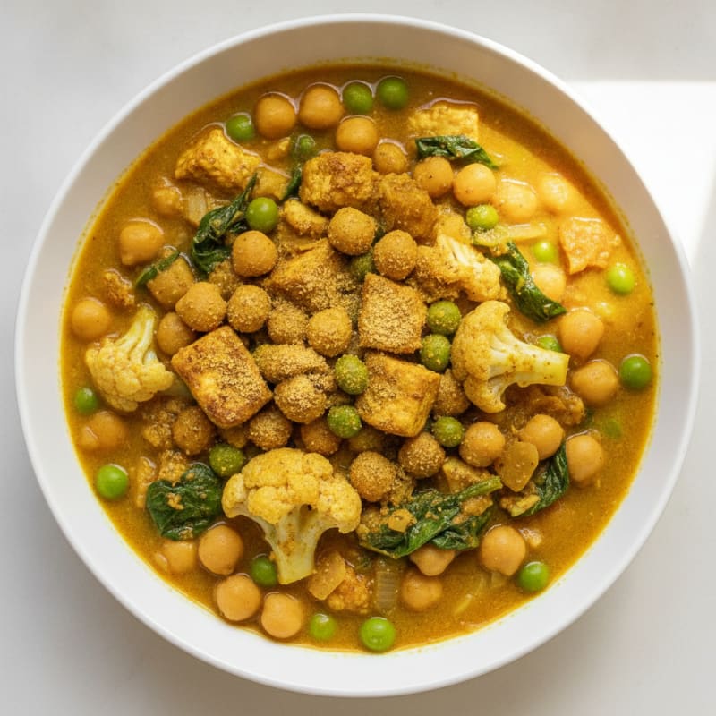 Hearty Chickpea and Vegetable Curry