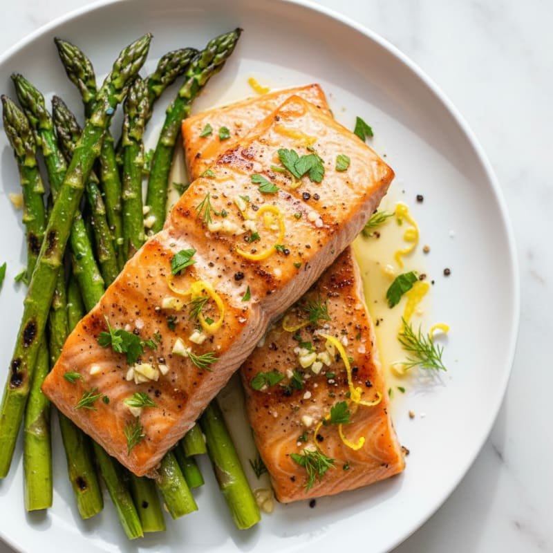 Lemon Herb Grilled Salmon