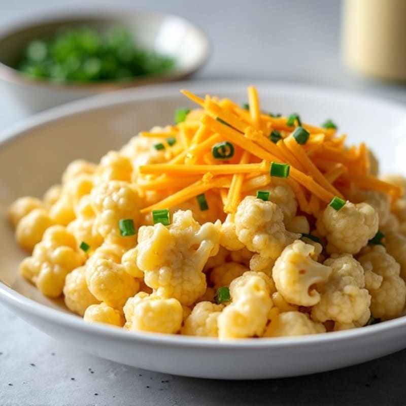 Protein-Packed Cauliflower Mac with Sharp Cheddar