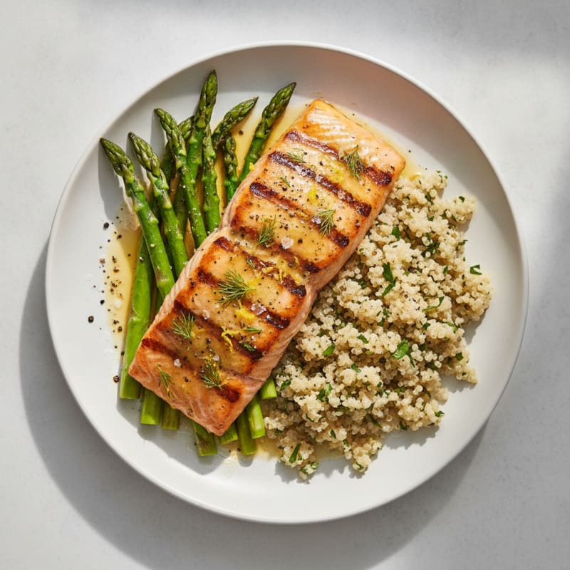 Lemon Herb Grilled Salmon