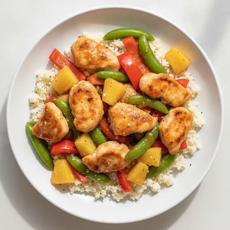 Sweet and Sour Glazed Chicken