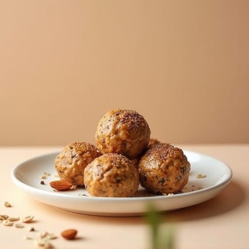No-Bake Almond Butter Protein Bites