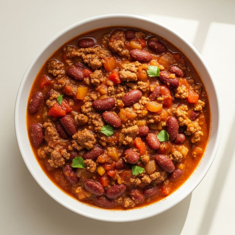 Hearty Beef Chili con Carne