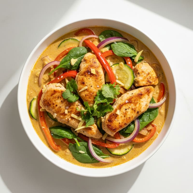Chicken and Vegetable Coconut Curry