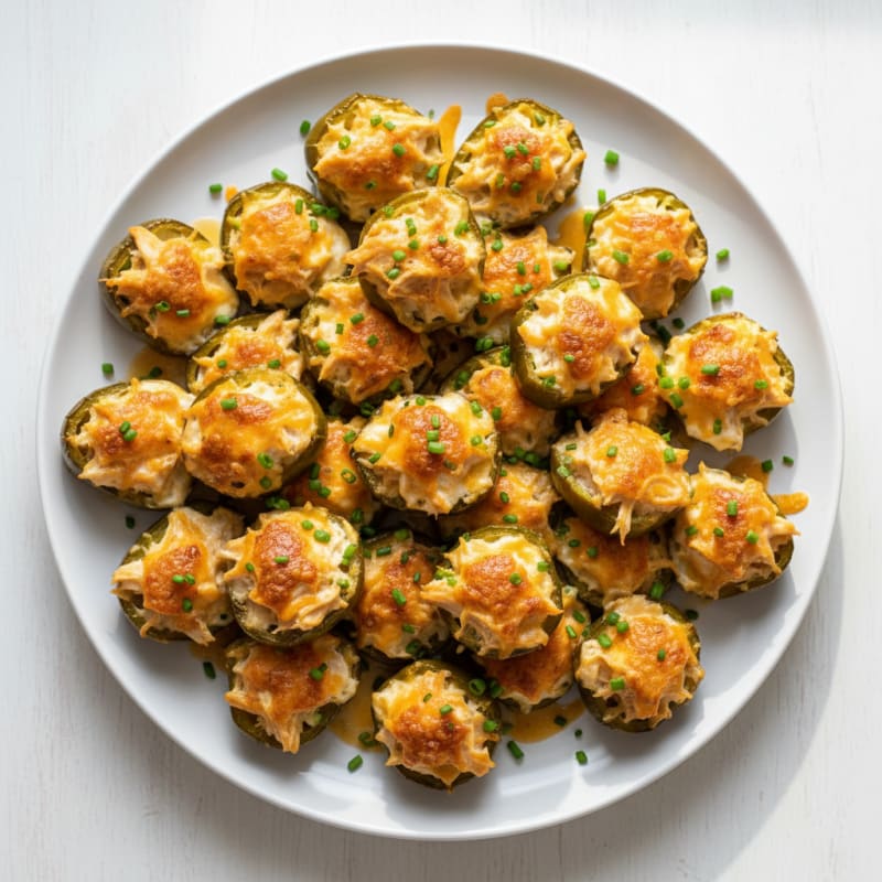 Chicken Jalapeño Poppers with Cream Cheese