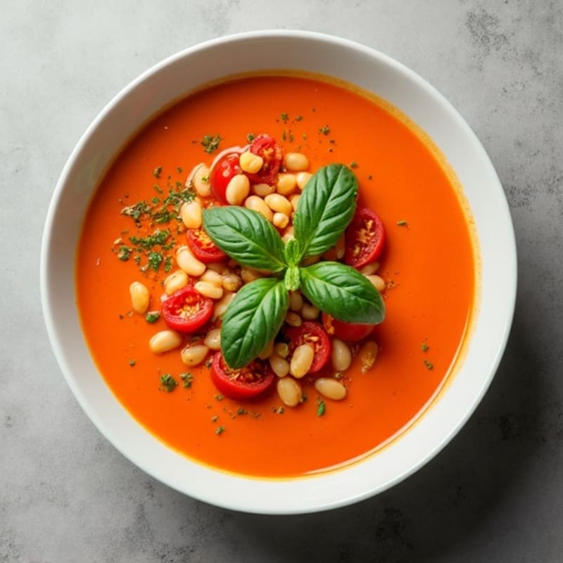 Creamy Roasted Tomato Basil Soup