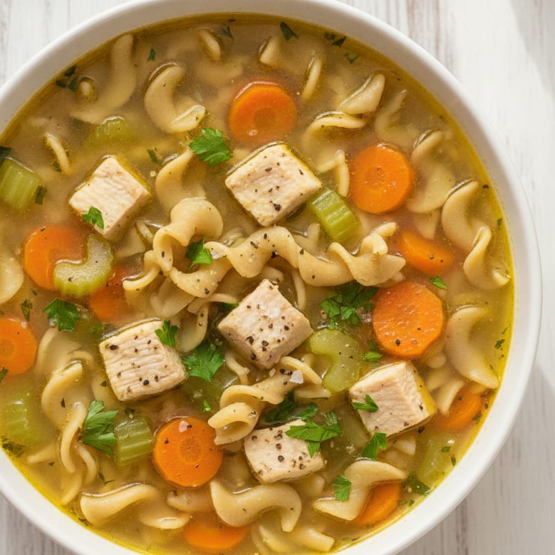 Hearty Chicken Noodle Soup