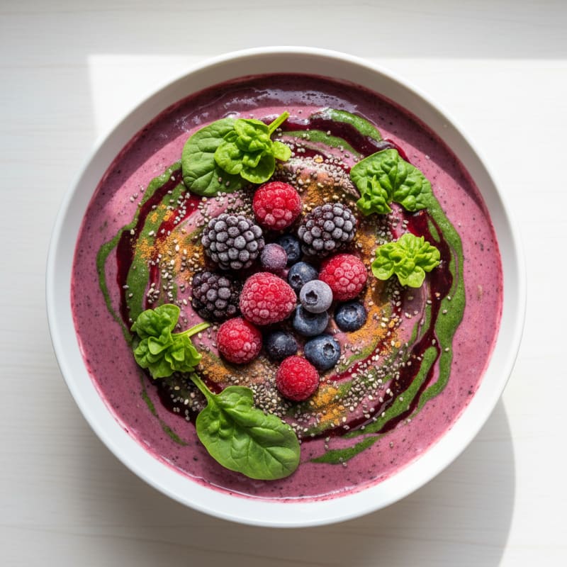 Creamy Berry Superfood Smoothie