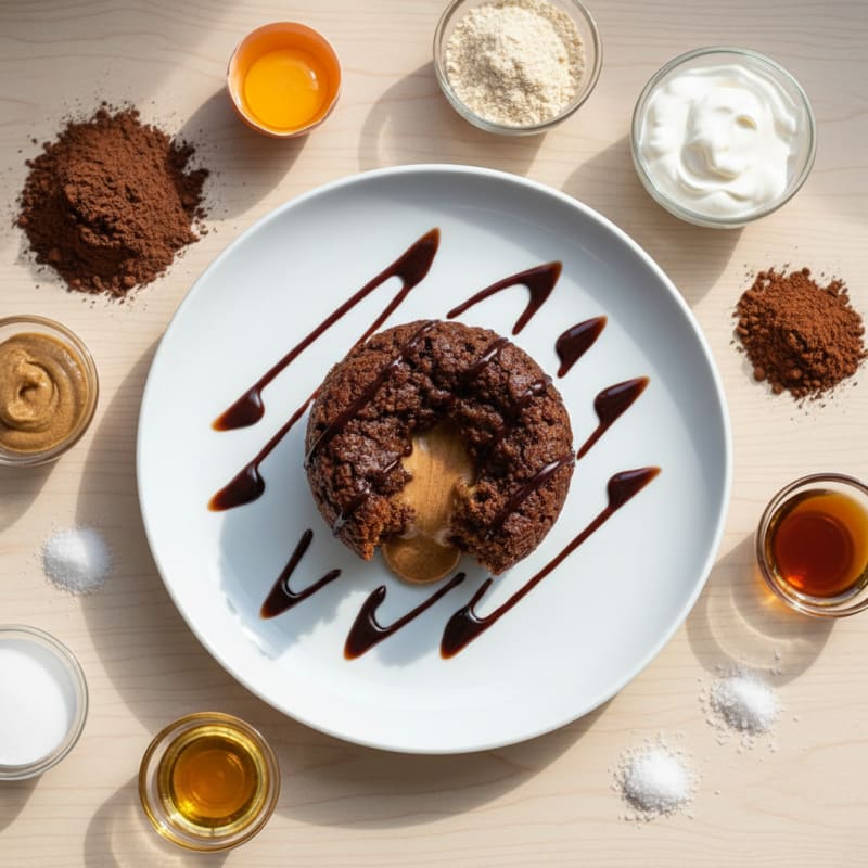 Creamy Chocolate Protein Mug Cake