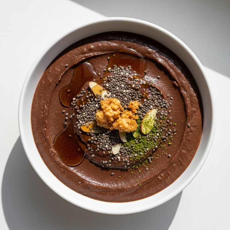 Silky Chocolate Protein Pudding