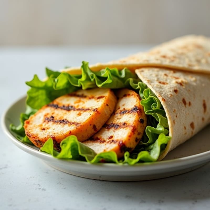 Grilled Chicken Crisp Caesar Wrap