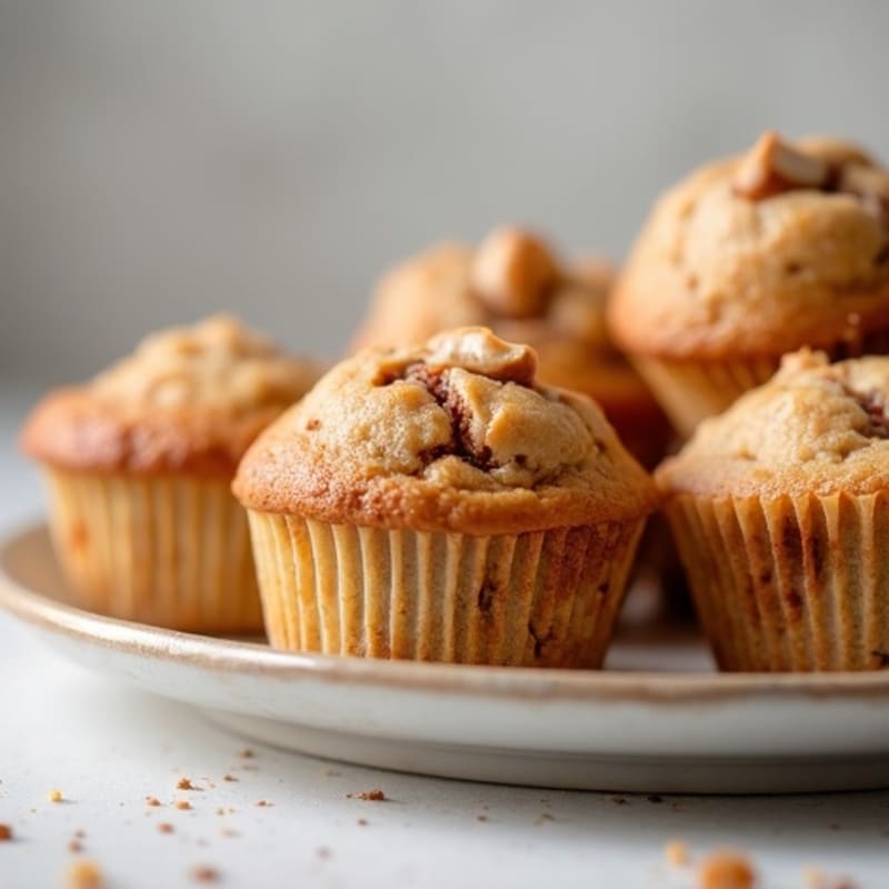 Almond Flour Cinnamon Roll Protein Muffins