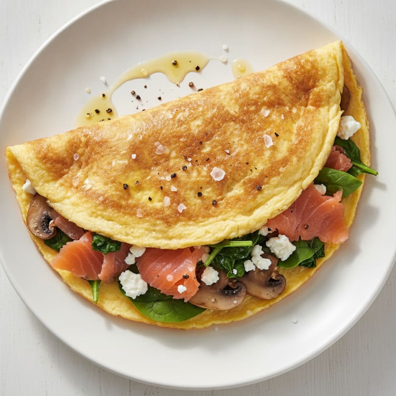 Classic Three-Egg Omelette
