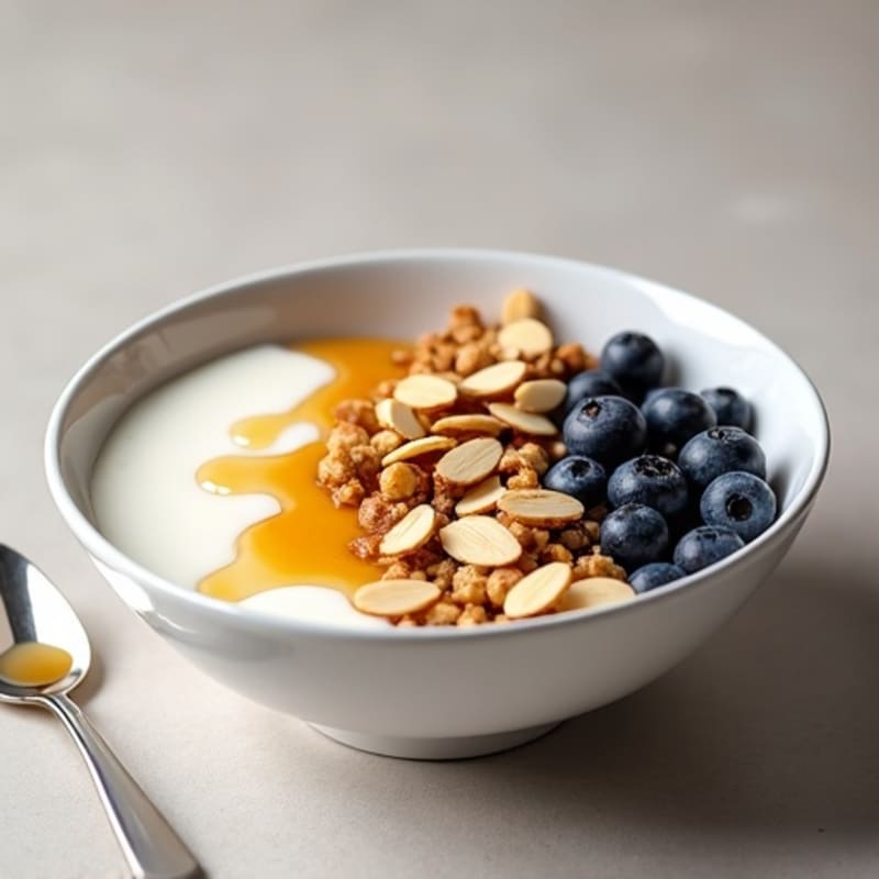 Creamy Greek Yogurt Power Bowl with Honey-Almond Crunch
