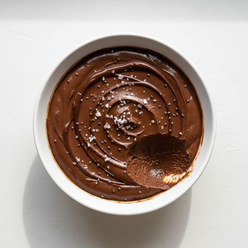 Creamy High-Protein Chocolate Avocado Pudding