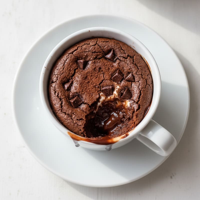 Decadent Chocolate Protein Mug Cake