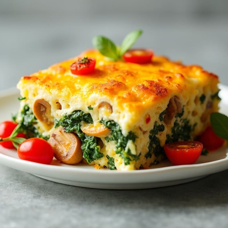 Cheesy Protein-Packed Veggie Bake