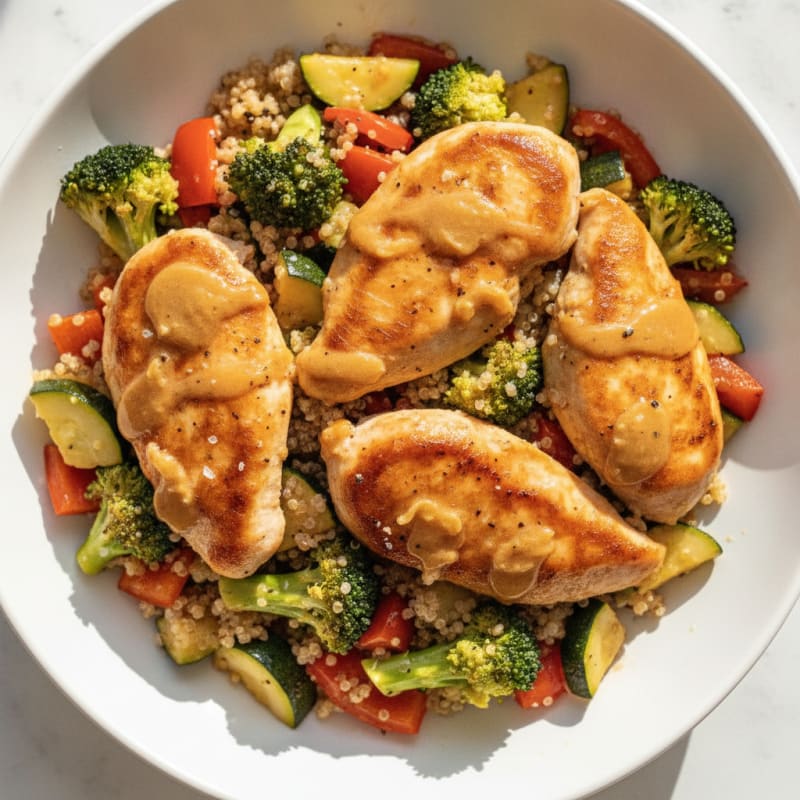 Chicken and Veggie Buddy Bowl