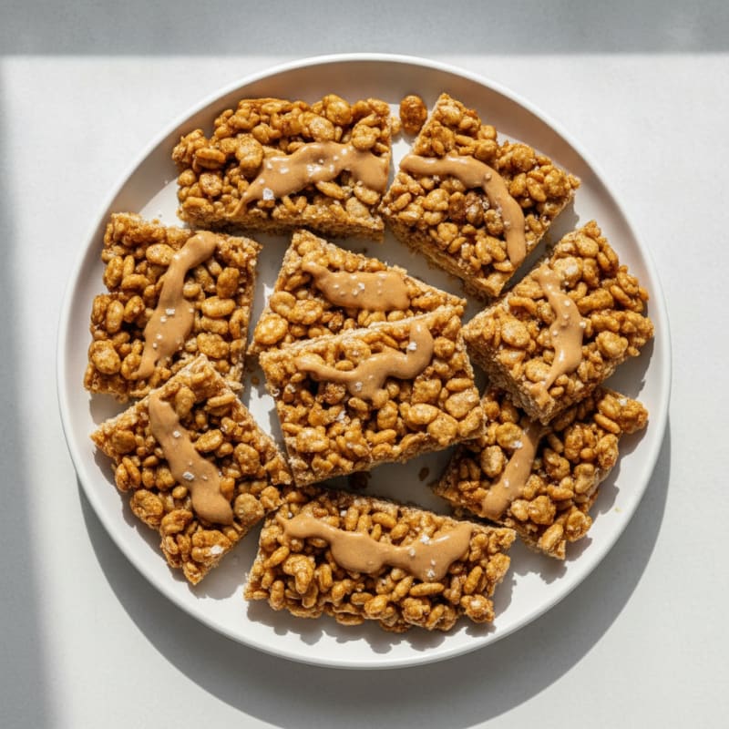 Protein-Packed Brown Rice Cereal Treats