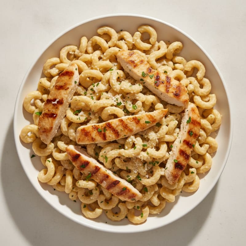 Creamy Chicken Alfredo Pasta