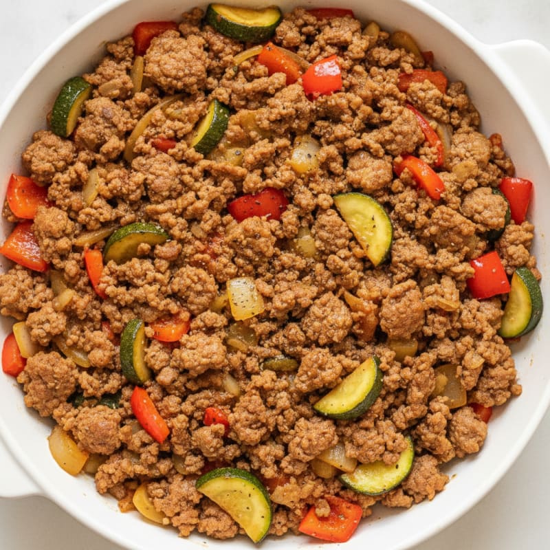Savory Ground Beef Skillet