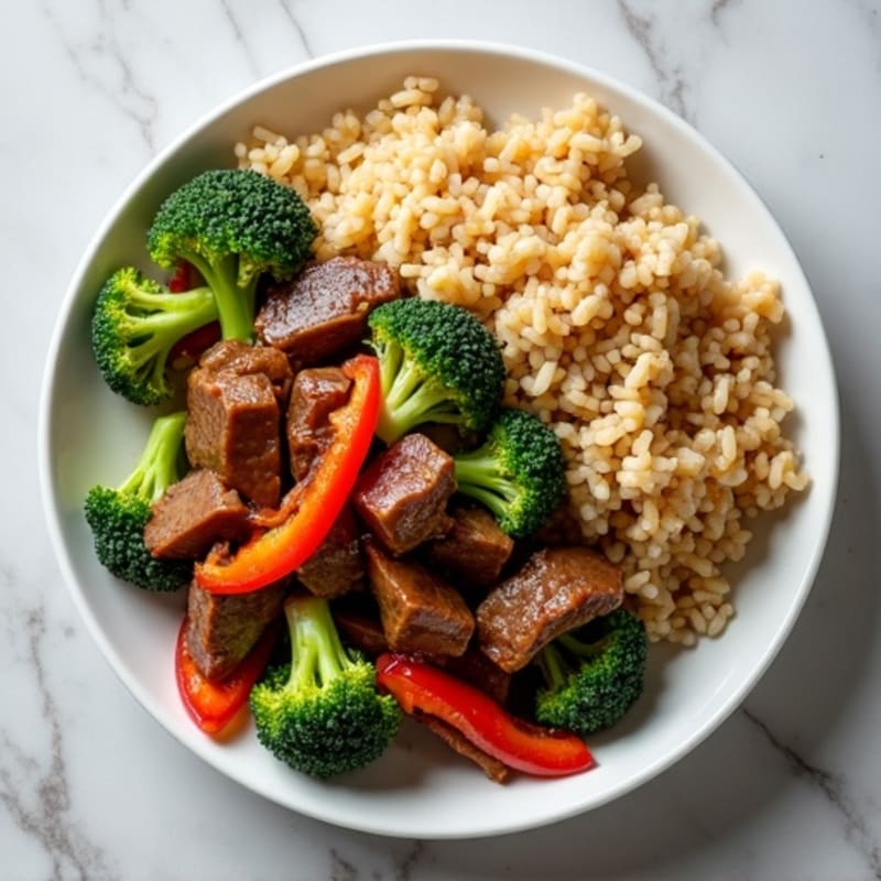 Ginger-Garlic Beef and Broccoli Stir-Fry