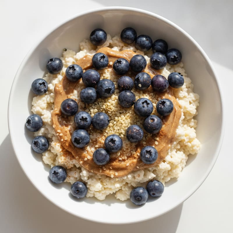 Berry Vanilla Protein Breakfast Bowl