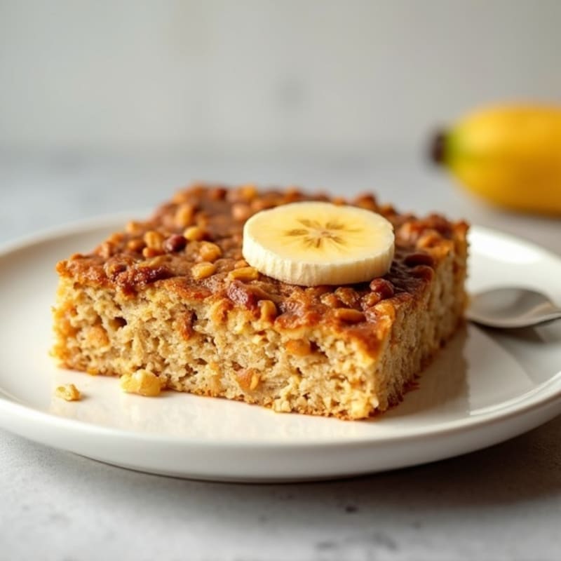 Baked High Protein Oatmeal