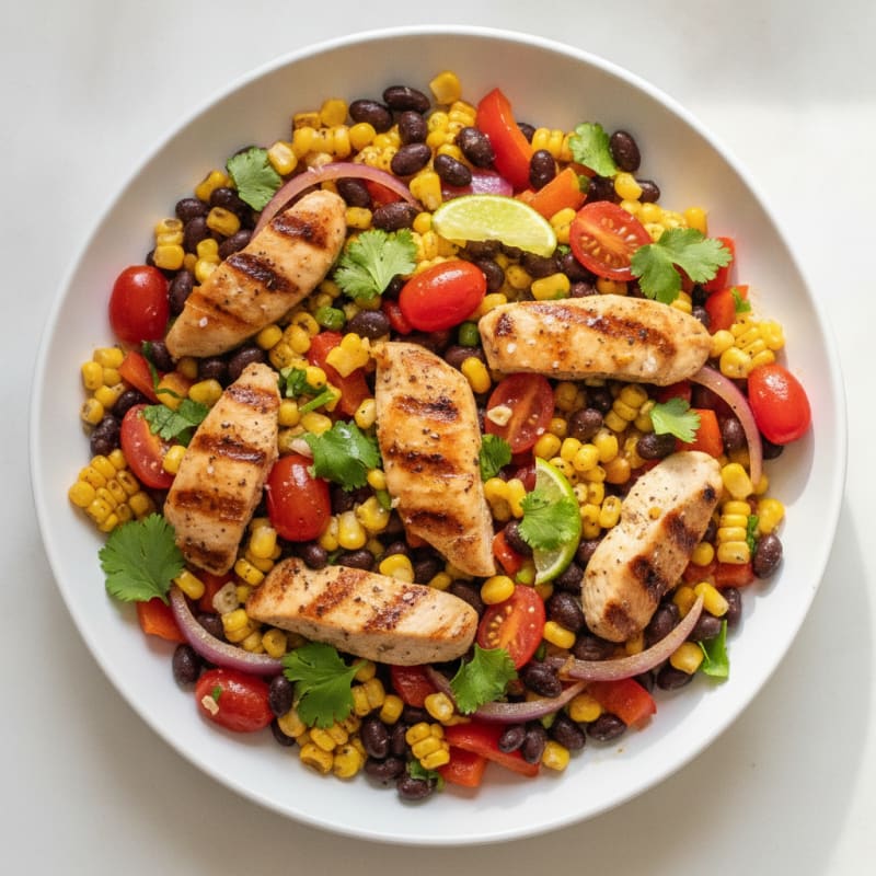 Roasted Corn and Black Bean Medley