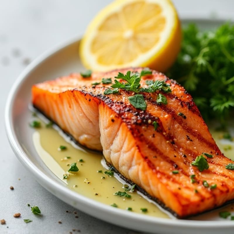 Lemon Herb Grilled Salmon