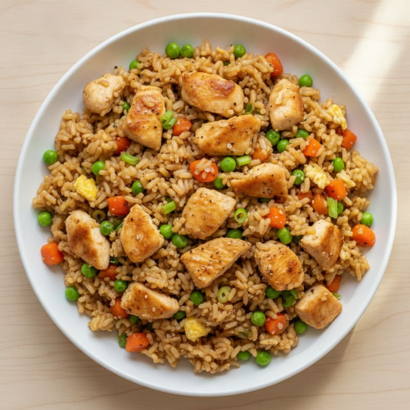 Chicken Fried Rice Skillet