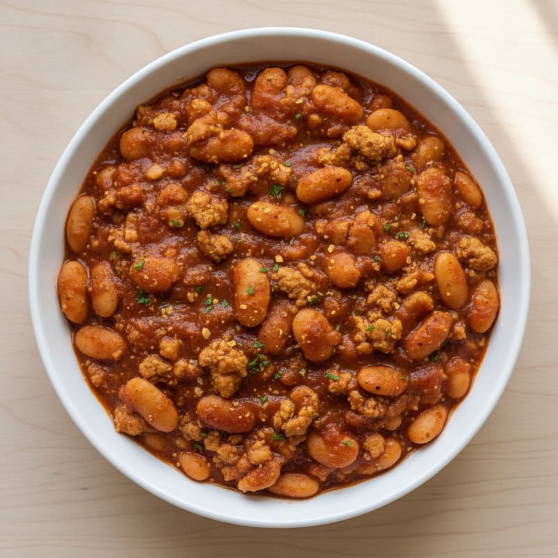 Hearty Baked Beans with Smoked Paprika