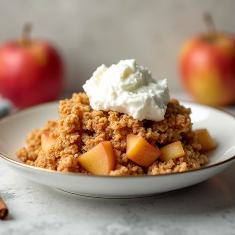 Wholesome Baked Apple Crumble