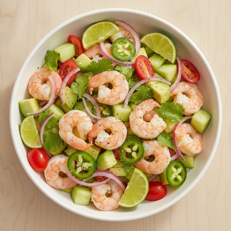 Shrimp and Avocado Ceviche