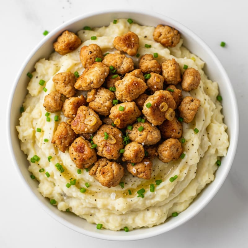 Garlic Parmesan Mashed Potatoes