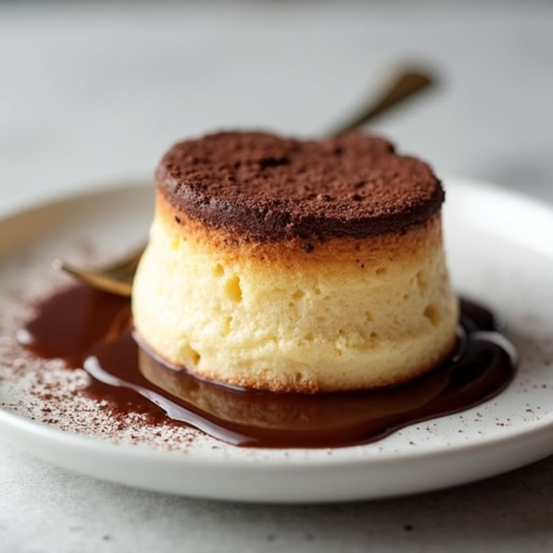 Dark Chocolate Protein Soufflé