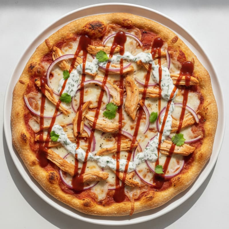 BBQ Ranch Chicken Pizza