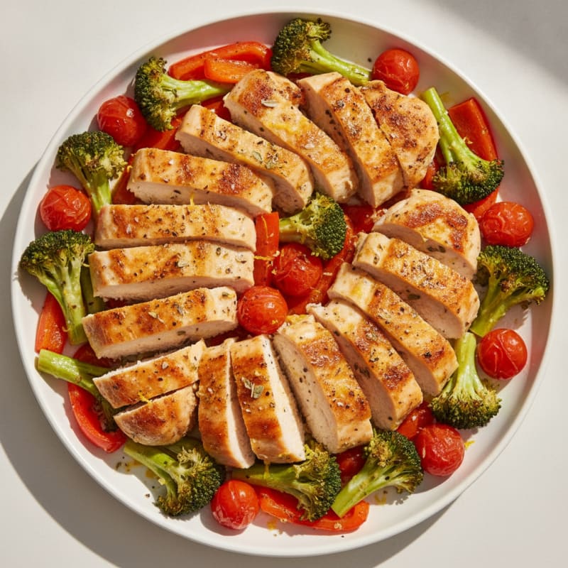 Sheet Pan Lemon Herb Chicken