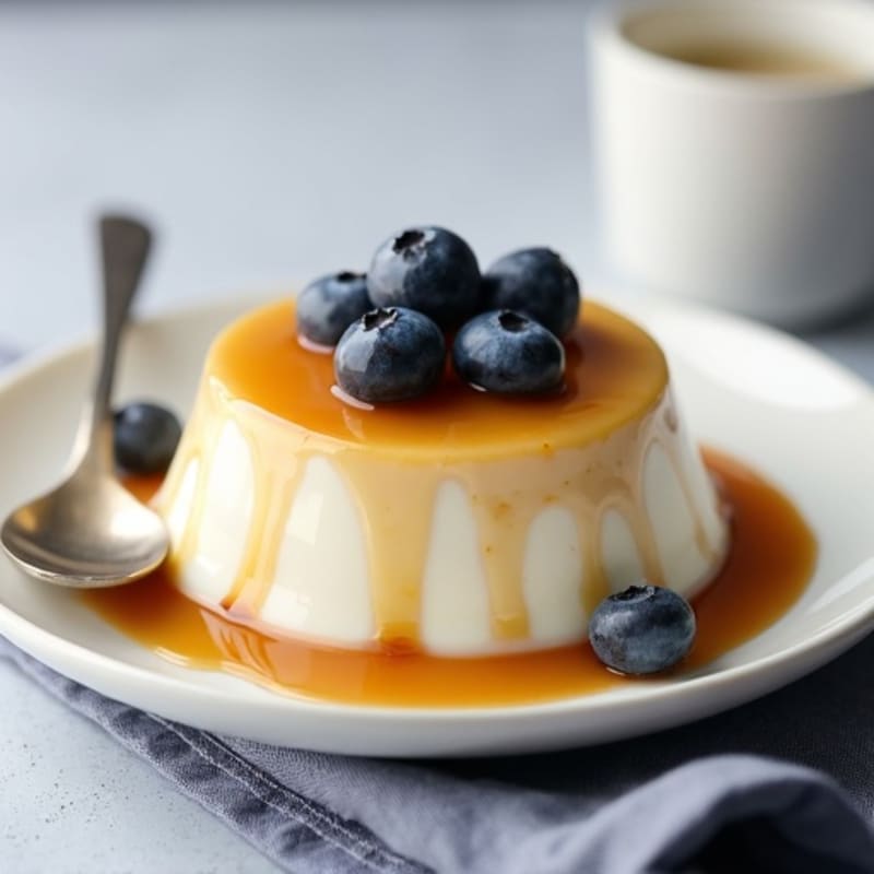 Creamy Vanilla Maple Protein Cottage Cheese Pudding
