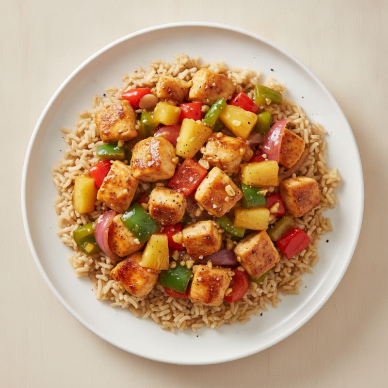 Sweet and Sour Chicken Stir-Fry