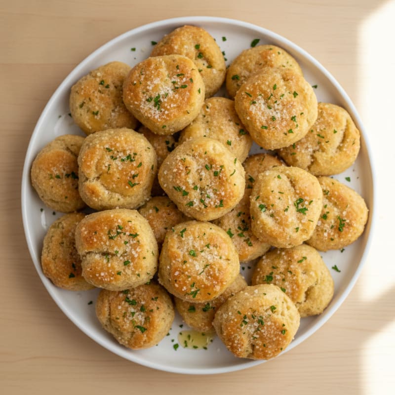 Garlic Parmesan Pretzel Bites