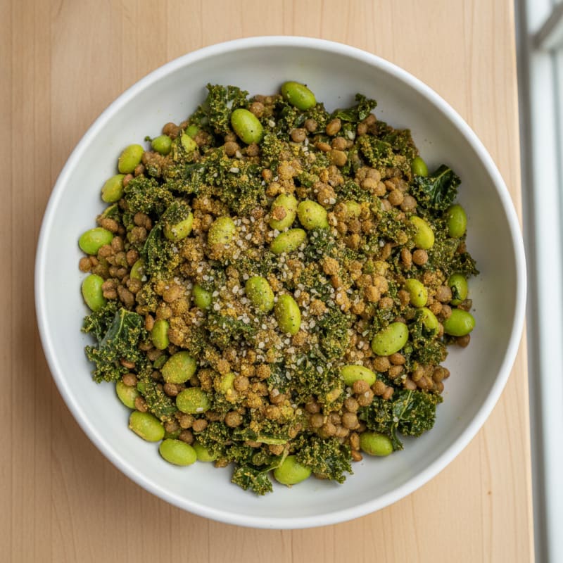 Lentil and Vegetable Protein Bowl