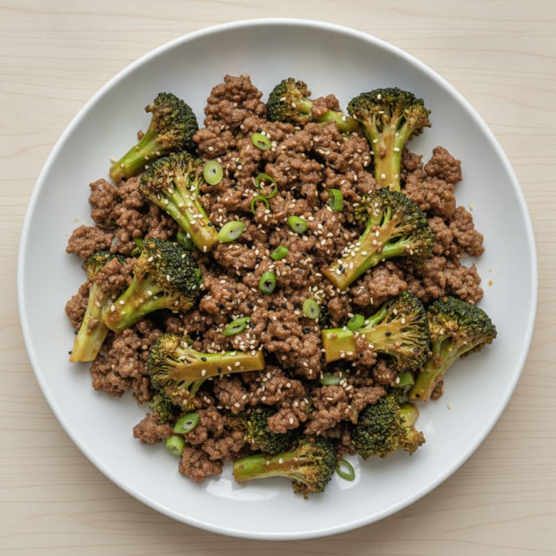 Sesame Beef and Broccoli Stir-Fry