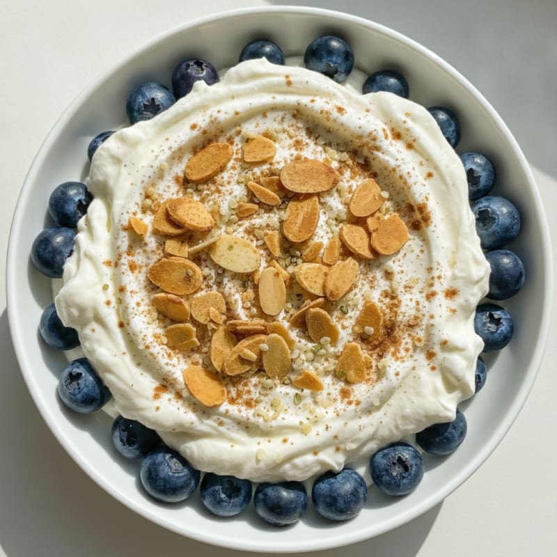 Creamy Vanilla Greek Yogurt Protein Parfait