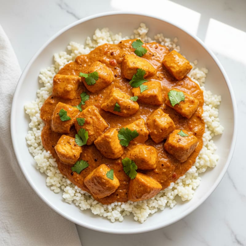 Tender Spiced Butter Chicken with Creamy Tomato Sauce