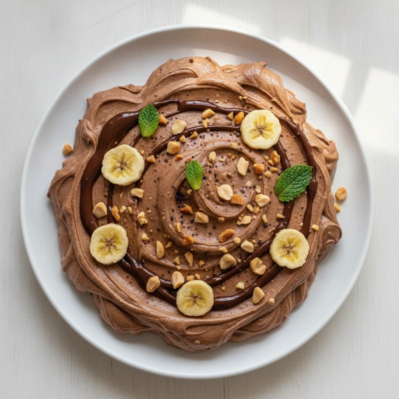 Chocolate Peanut Butter Protein Mousse