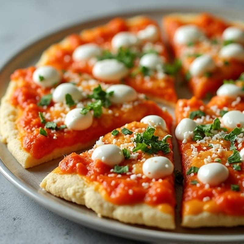 Crispy Buffalo Chicken Pizza