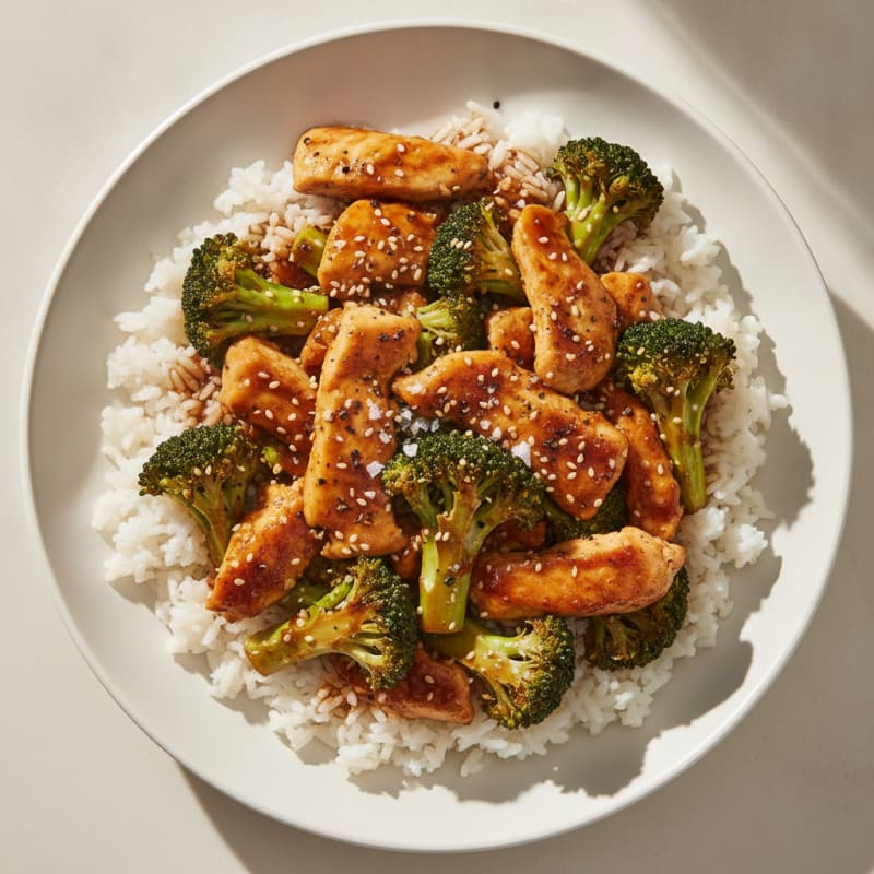 Teriyaki Chicken and Broccoli Stir-Fry